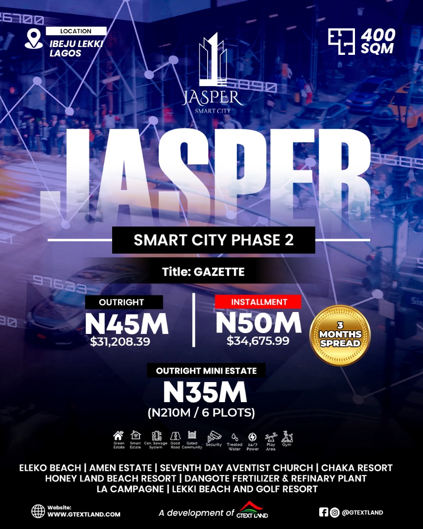 Jasper Estate Isheri - Urban Lagos access with peaceful residential environment